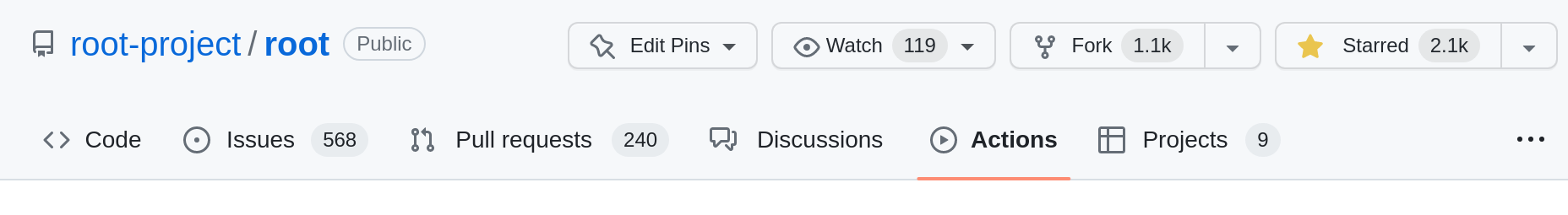 GitHub Toolbar