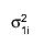 #sigma_{1i}^{2}