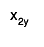 x_{2y}