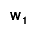 w_{1}